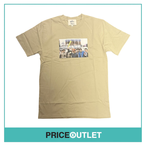 Manors Golf 'The Open' - Quiet T-Shirt - Pistachio - Size S - BRAND NEW WITH TAGS