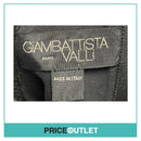 Giambattista Valli - Grey Dress with Embellished Padded Shoulders - Size S - BRAND NEW WITH TAGS