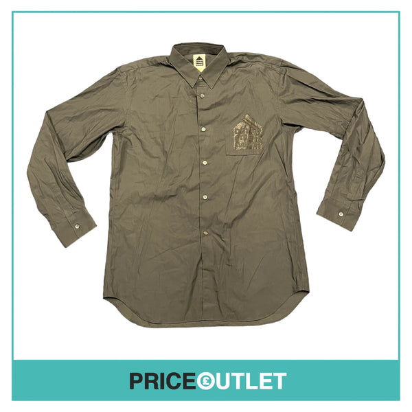 Dover Street Market - Mens Grey Logo Shirt - Size M - BRAND NEW WITH TAGS