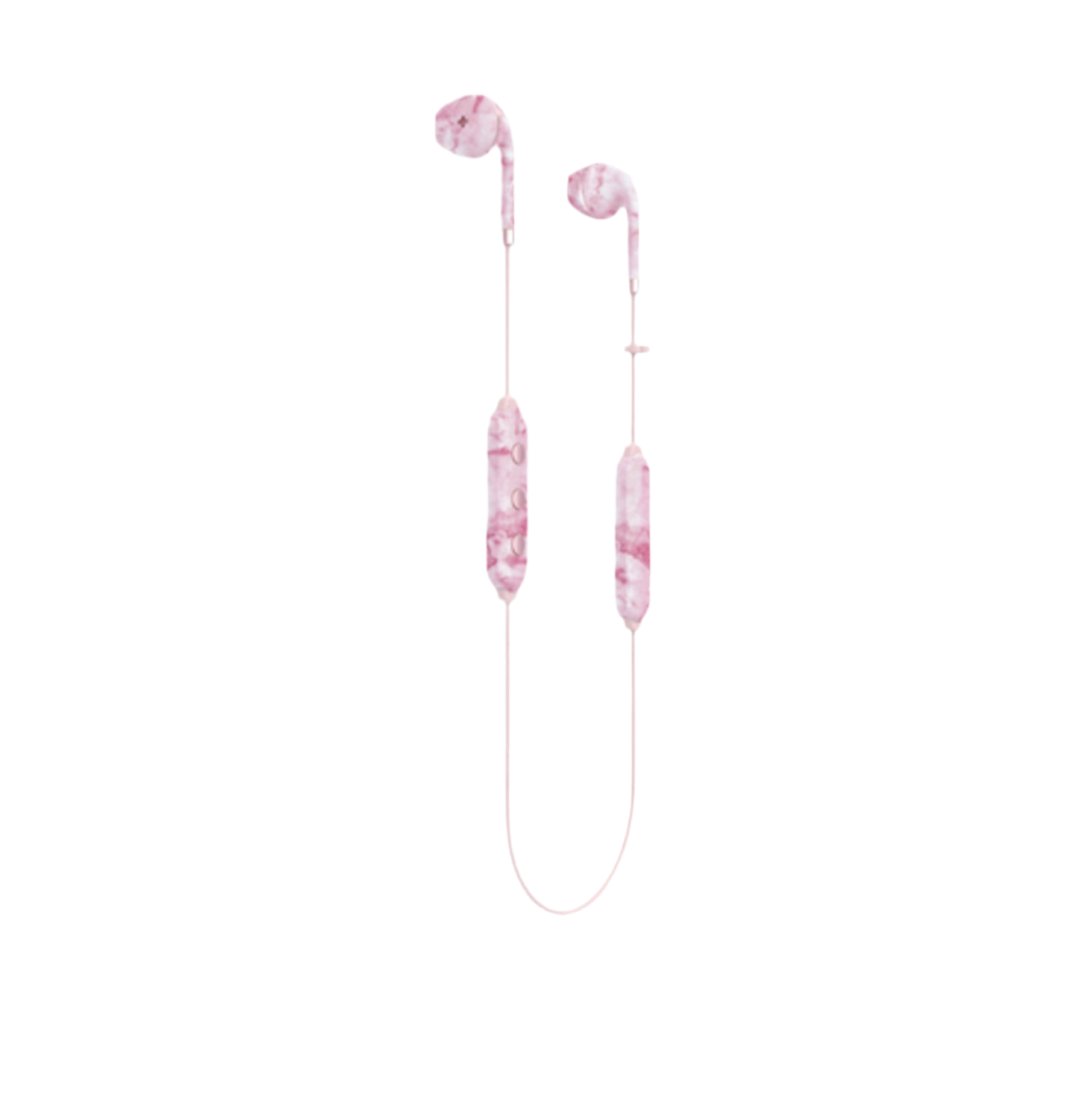 Happy Plugs Stockholm Wireless ll - Wireless Headphones - Pink Marble - BRAND NEW