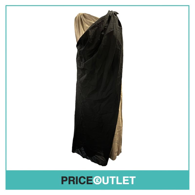 David Szeto - Sari Inspired Dress with Belt - Size 40 - BRAND NEW WITH TAGS