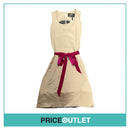 Kinder Agguguni - Grey Dress with Pink Tie Belt - Size 40 - BRAND NEW WITH TAGS
