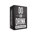 Black box with 'Do or Drink' text on a white background