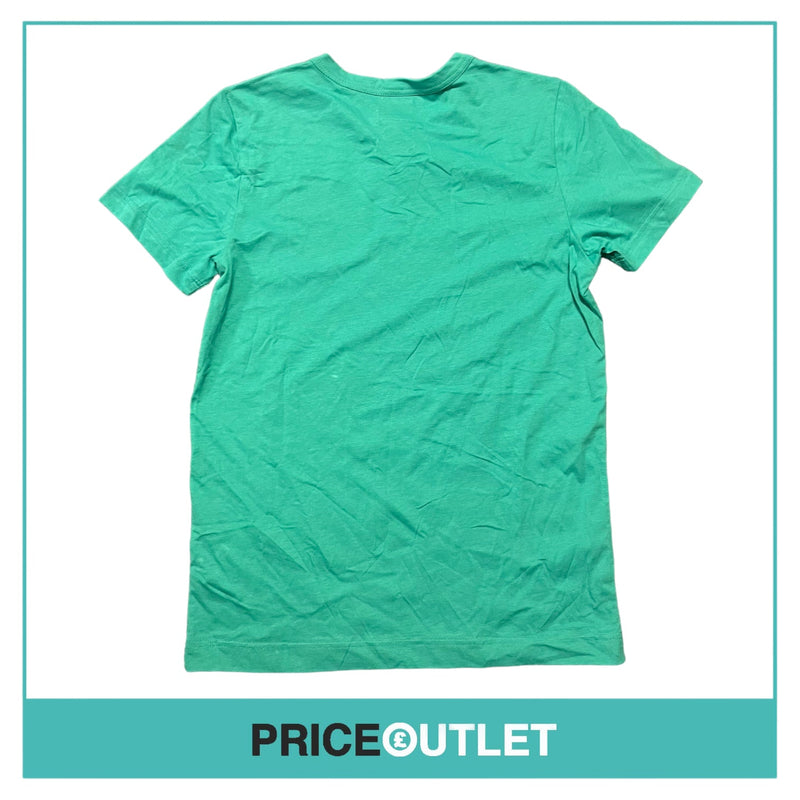 Dover Street Market - Teal Triple Logo T-Shirt - Size M - BRAND NEW WITH TAGS