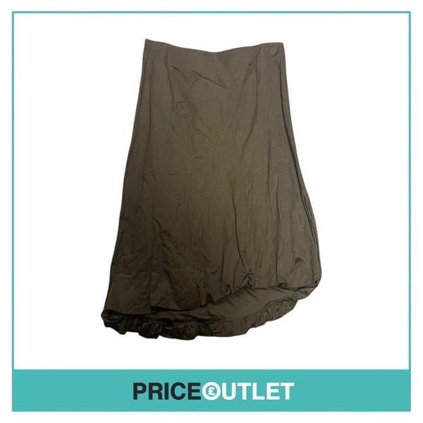Peachoo & Krejberg - Black Asymmetric Skirt with Puff Hem - Size 40 - BRAND NEW WITH TAGS
