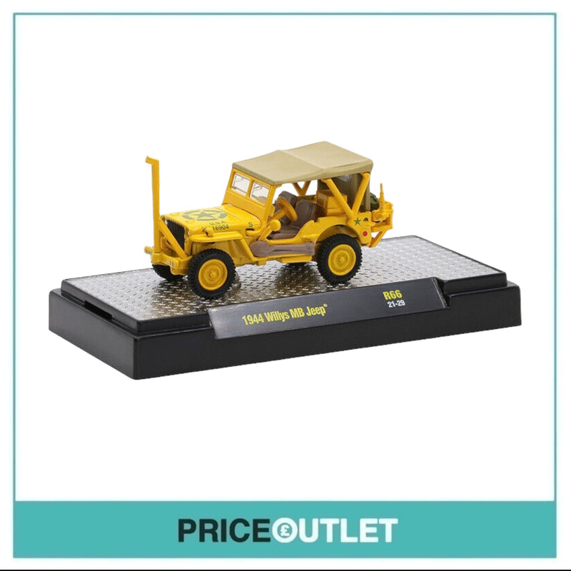 M2 Machines - 1944 Willys MB Jeep R66 (Yellow)