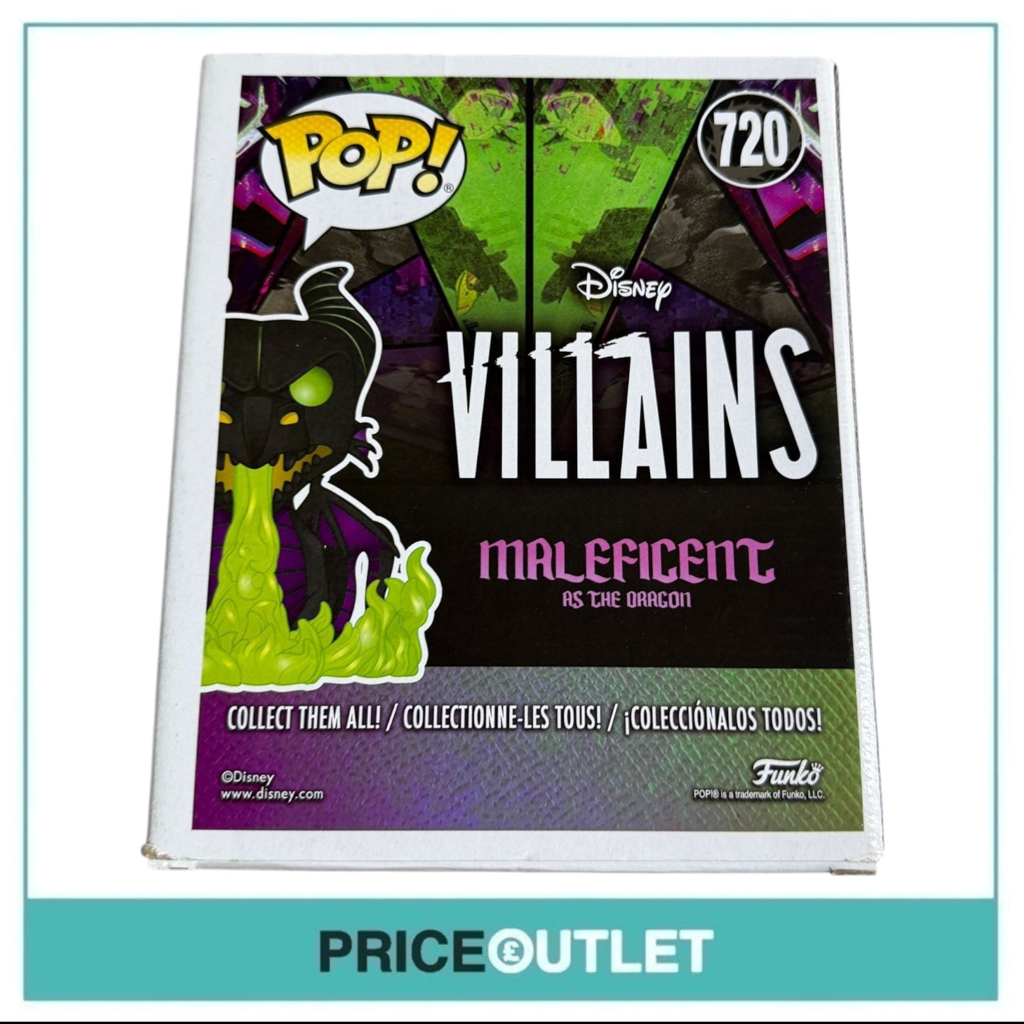 Funko - Disney Villains Maleficient as the Dragon