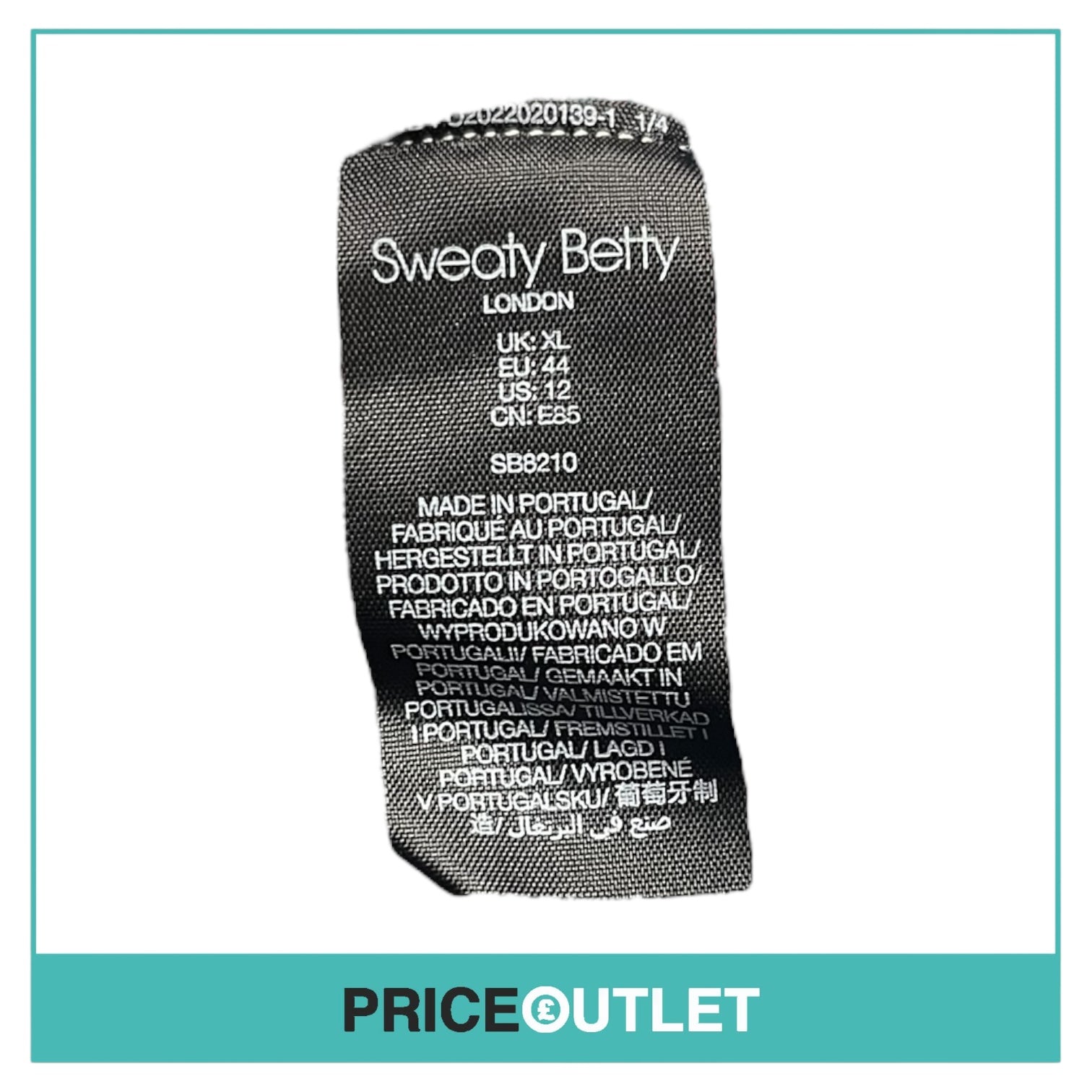 Sweaty Betty - Green Workout Dress with Blue Binding - Size XL - BRAND NEW