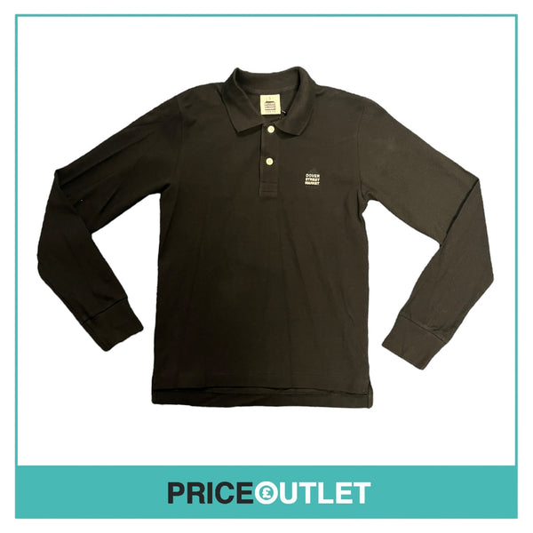 Dover Street Market Tokyo - Womens Black Polo Shirt - Size S - BRAND NEW WITH TAGS