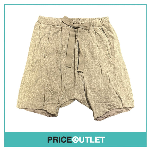 Clu - Grey Shorts with Elasticated Hems - Size S - BRAND NEW WITH TAGS