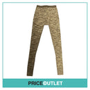 Comme des Garçons Junya Watanabe - Ladies Brown and Grey Knit Leggings - Size M - BRAND NEW WITH TAGS