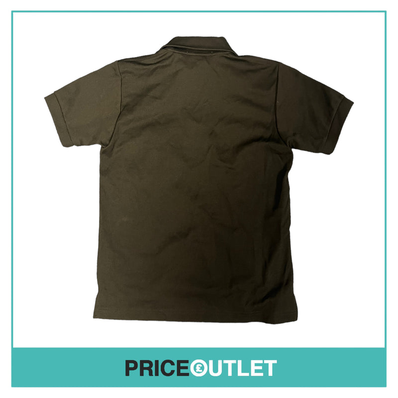 Comme des Garçons - Ladies Black Polo Shirt with Blue and Yellow Pocket - Size M - BRAND NEW WITH TAGS