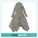 Gareth Pugh - Black and White Striped Coat - Size 40 - BRAND NEW WITH TAGS