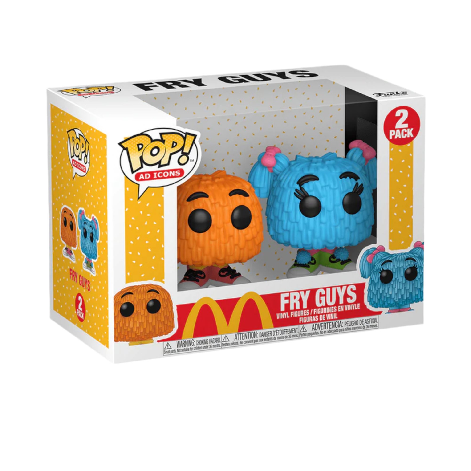 Fry Kids 2 Pack Funko Pop! McDonald’s - AD Icons - Funko Shop Exclusive