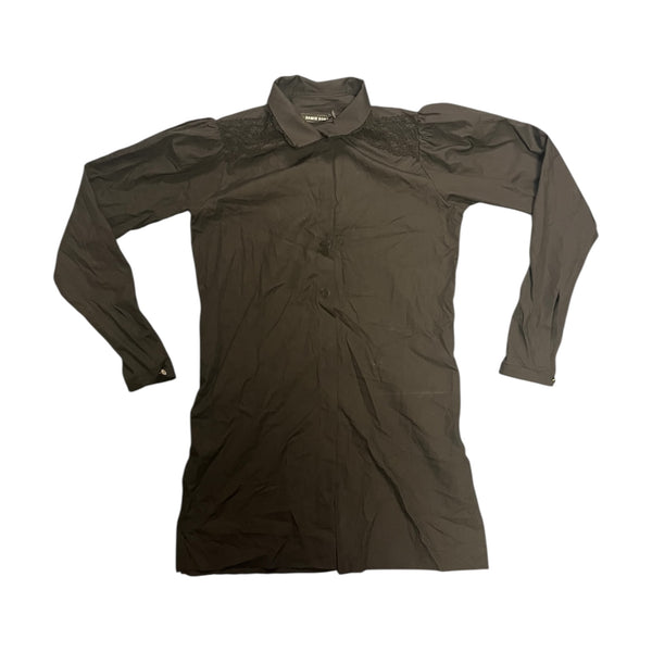 Damir Doma - Womens Black Shirt with Lace Detailing - Size 40 - BRAND NEW WITH TAGS