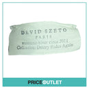 David Szeto - Black Felt Asymmetric Coat - Size 38 - BRAND NEW WITH TAGS