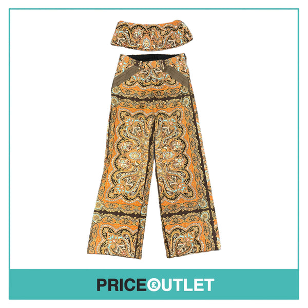 Undercover - Brown Printed Trousers - Size 3 - BRAND NEW WITH TAGS