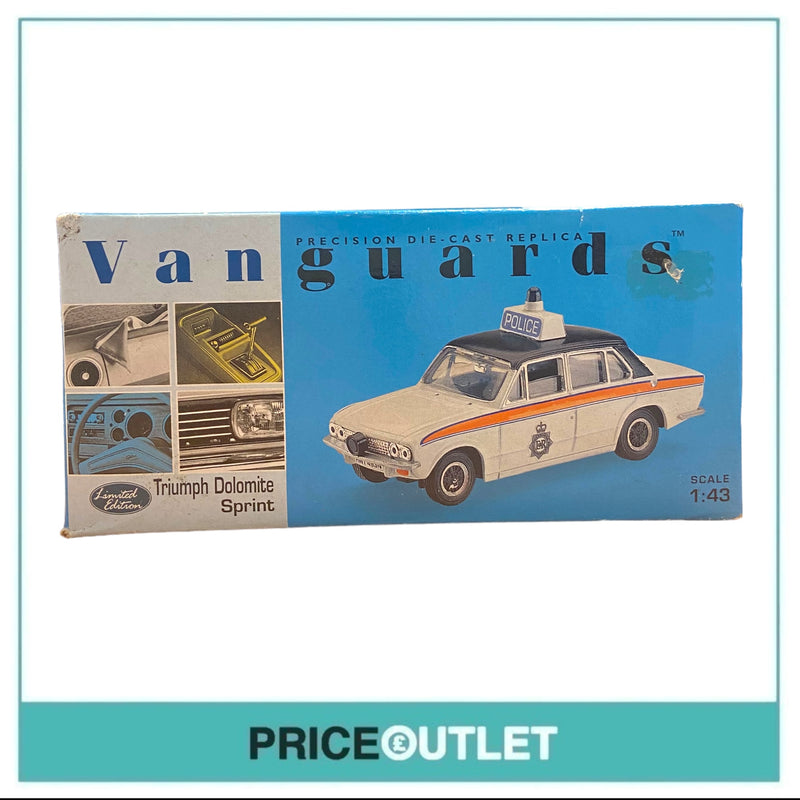 Vanguards - Metropolitan Police Triumph Dolomite Sprint Die-Cast Replica - Damaged Box