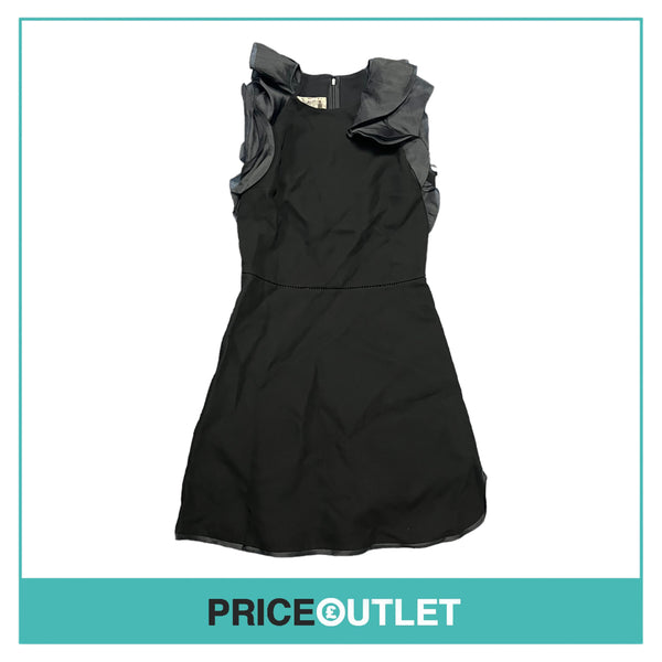 Giambattista Valli - Black Dress with Frilly Straps - Size XS - BRAND NEW WITH TAGS