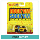 Hot Wheels - Rock 'Em Sock 'Em Robots Quick D-Livery (Yellow)