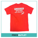 Pleasure - Travel Agent Red T-Shirt - Size L - BRAND NEW WITH TAGS