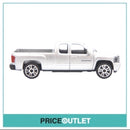 Majorette Pickup Series - Chevrolet Silverado (Silver) - Damaged Box