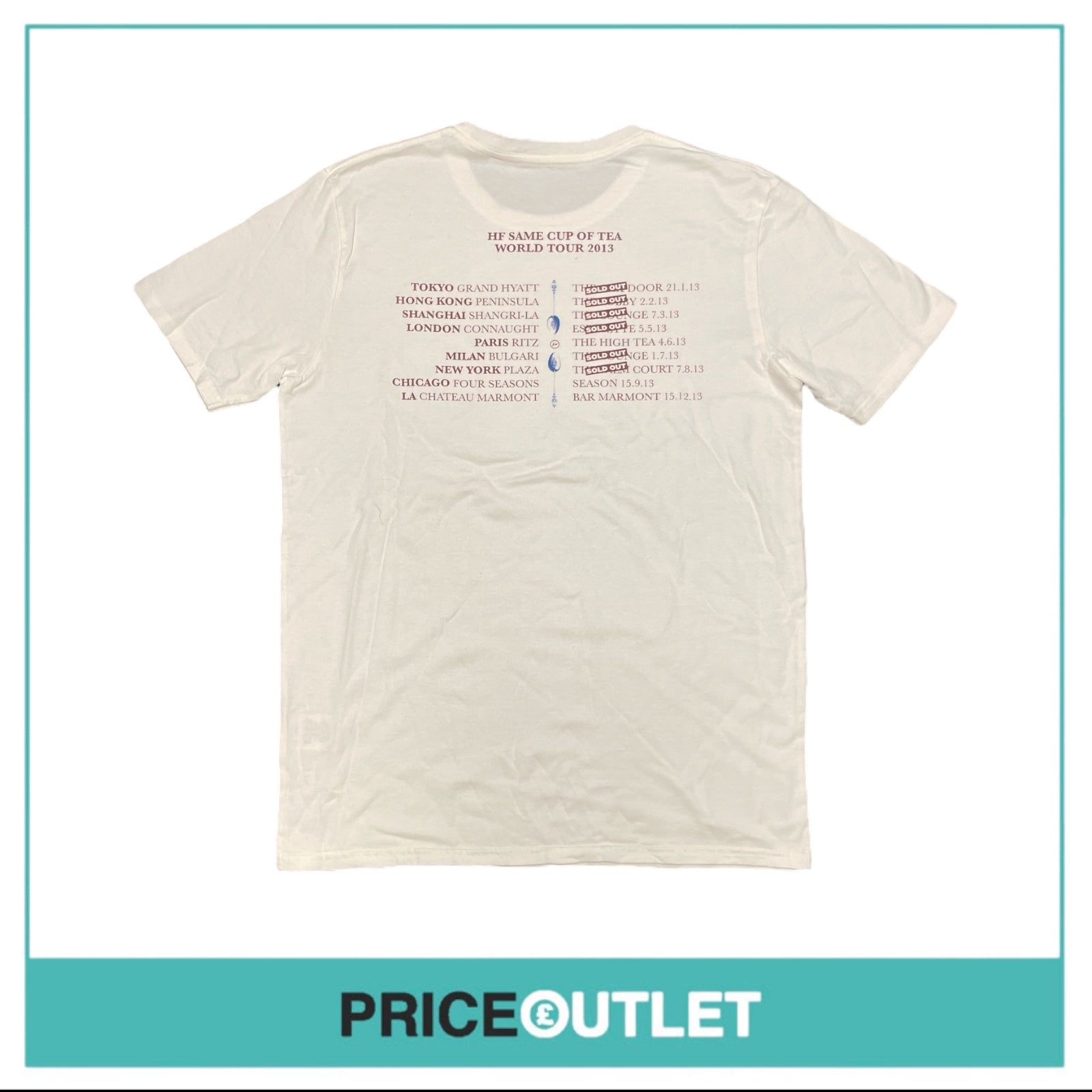 Inoue Brothers - SCT World Tour White T-Shirt - Size M - BRAND NEW WITH TAGS