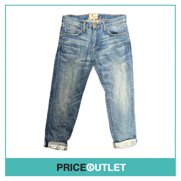 Marni x Current Elliott - Super Lovers Jeans with Cuffed Hems - Size 24 - BRAND NEW WITH TAGS