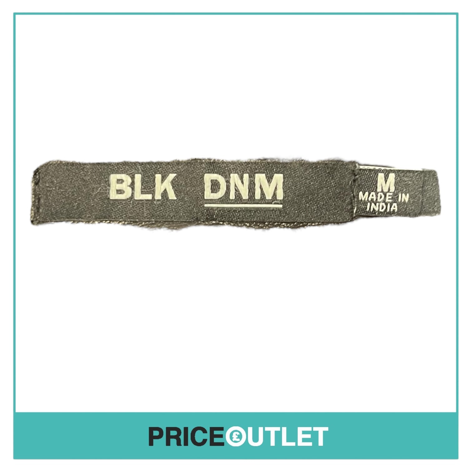 BLK DNM - Black Leather Shirt - Size M - BRAND NEW