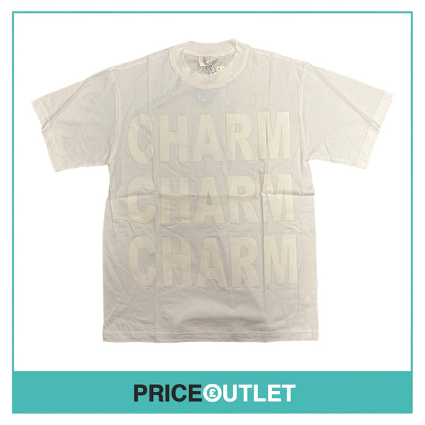 Lou Dalton - White ‘Charm’ T-Shirt - Size M - BRAND NEW WITH TAGS
