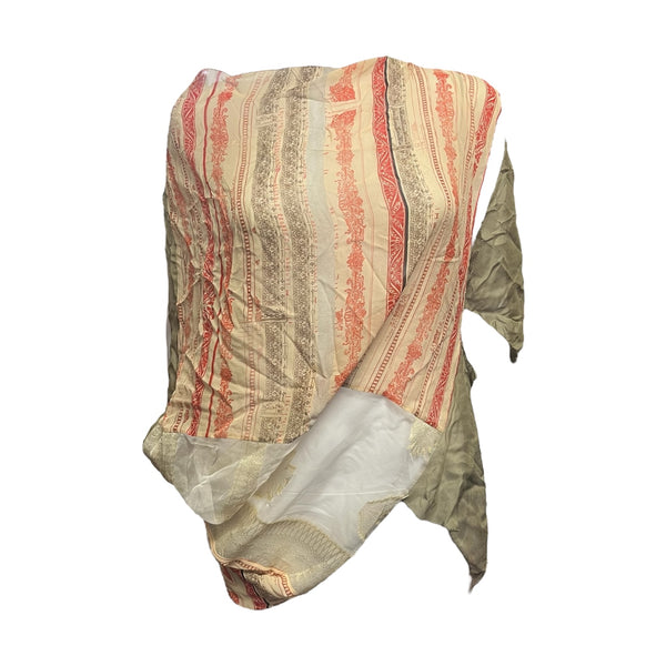 Gary Graham - Music Stripe Drape Top - Size 4 - BRAND NEW WITH TAGS