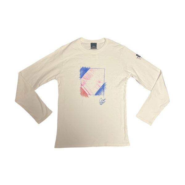 Designer Against Aids - White Graphic Sweatshirt - Size M - BRAND NEW WITH TAGS