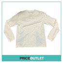 Kim Jones - White and Blue Printed Top - Size S - BRAND NEW WITH TAGS