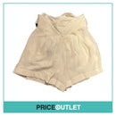 PHI - Ivory Pleated Wrap Shorts - Size XS - BRAND NEW WITH TAGS