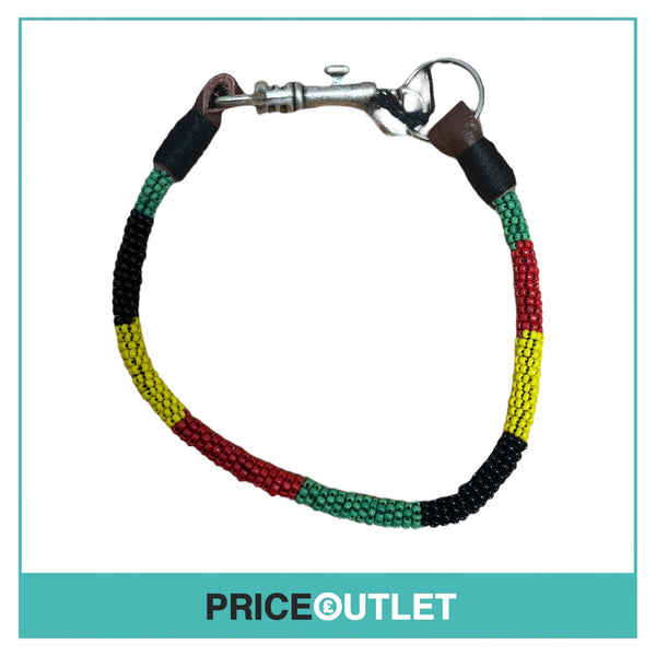 Inoue Brothers - Rasta Beaded Keychain - BRAND NEW WITH TAGS