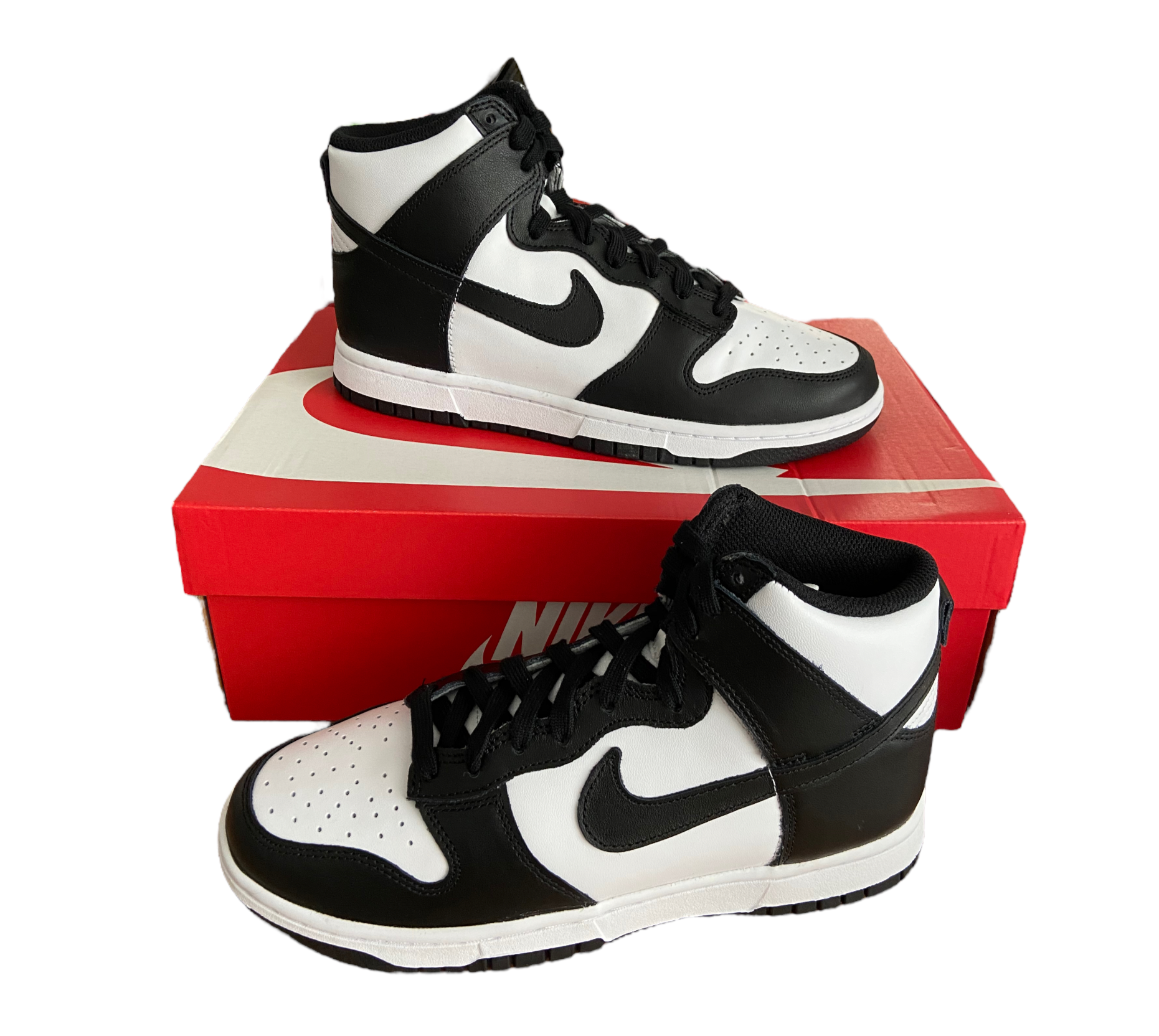 Nike - Dunk High Wmns 'Black-White' - UK 6