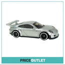 Hot Wheels Then And Now - 50th Anniversary Porsche 911 GT3 RS Zamac Exclusive (Silver) - Damaged Box