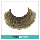 Dhiral's Creations - Gold Chocker, Earrings and Headpiece Jewellery Set - BRAND NEW IN BAG