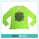 Comme des Garçons Jingle Flowers - Womens Green Knit Jumper - Size M - BRAND NEW WITH TAGS