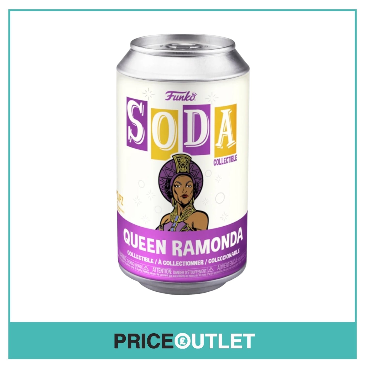 Queen Ramonda - Funko Soda Vinyl Figure - Black Panther Wakanda Forever - Box of 6 - Brand New
