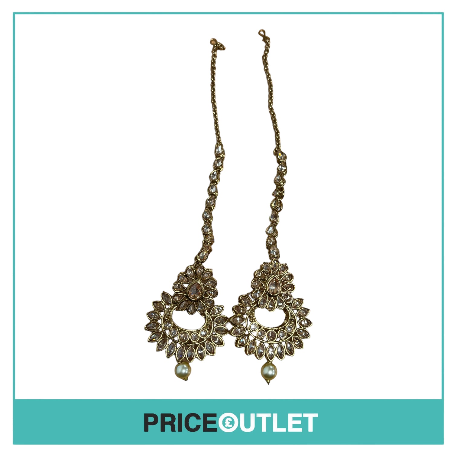 Dhiral's Creations -  Gold Earrings - BRAND NEW IN BAG