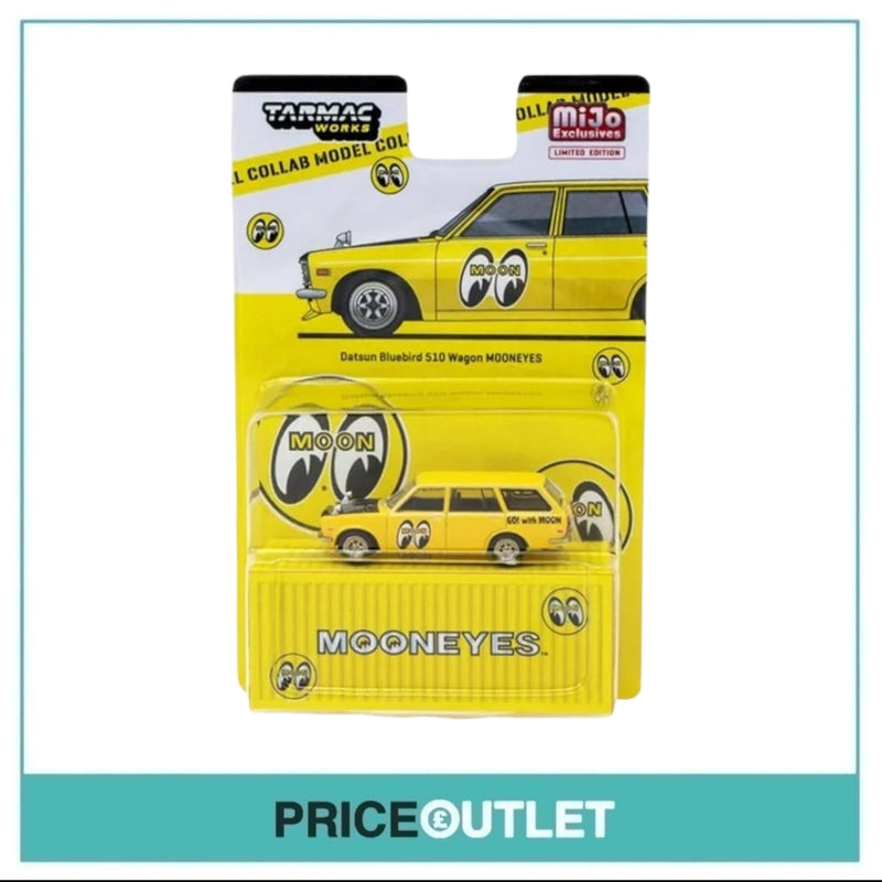 Tarmac Works X Schuco - Mooneyes Datsun Bluebird 510 Wagon Model Diecast