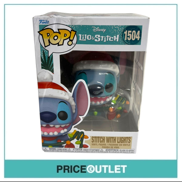 Funko - Lilo & Stitch - Stitch with Lights #1504 (Damaged)