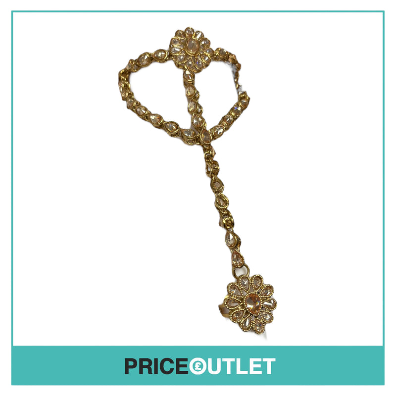 Dhiral's Creations - 2 Piece Gold Bracelet and Ring  - BRAND NEW IN BAG