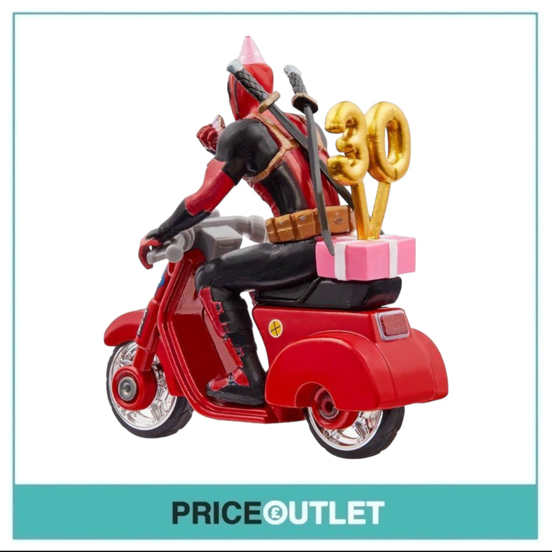Hot Wheels Marvel - Deadpool Birthday Scooter SDCC Exclusive