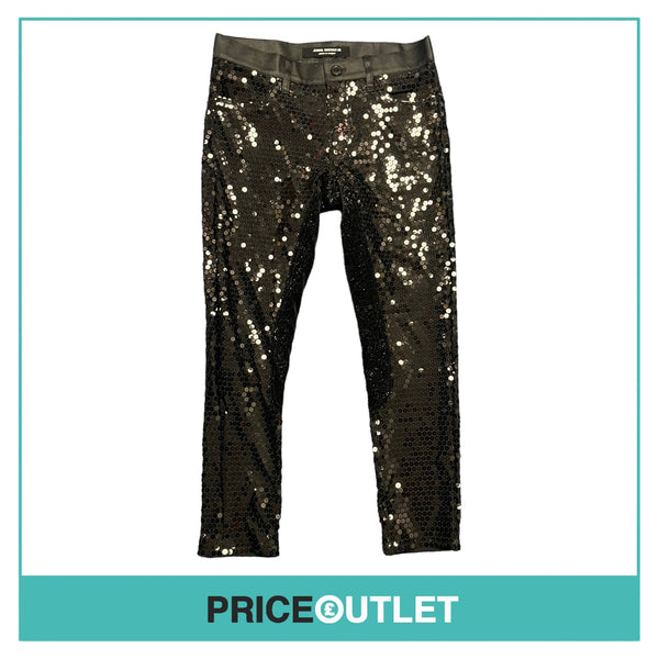 Comme des Garçons Junya Watanabe - Ladies Black Sequin Trousers - Size XS - BRAND NEW WITH TAGS