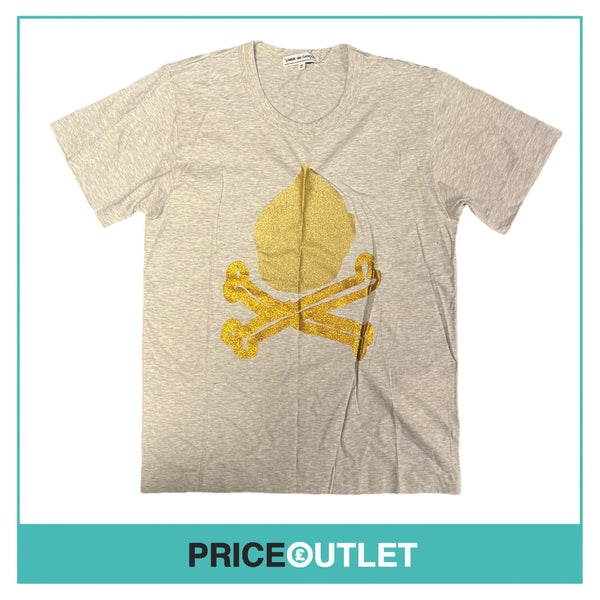 Comme des Garçons - Gold Rush Grey T-Shirt - Size S - BRAND NEW WITH TAGS