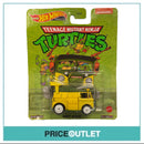 Hot Wheels TMNT - Party Wagon (Yellow) - Damaged Box