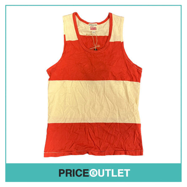 Levi's - Red and White 60s Stripe Tee - Size XS - BRAND NEW WITH TAGS