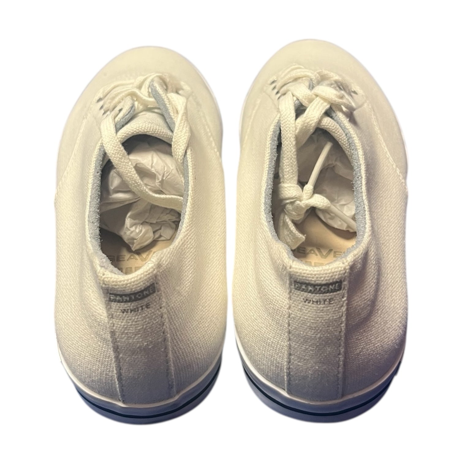 Seavees - Womens White Canvas Trainers - Size 6 - BRAND NEW